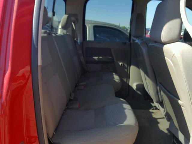 3D7KS28D46G257355 - 2006 DODGE RAM 2500 S RED photo 6