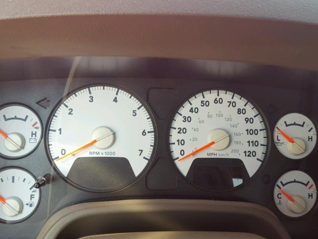 3D7KS28D46G257355 - 2006 DODGE RAM 2500 S RED photo 8