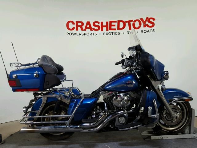 1HD1FCW1X5Y606062 - 2005 HARLEY-DAVIDSON FLHTCUI BLUE photo 1