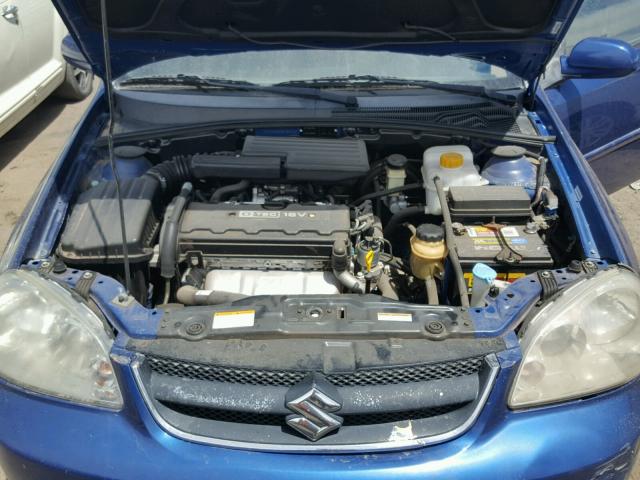 KL5JD56Z28K886601 - 2008 SUZUKI FORENZA BA BLUE photo 7