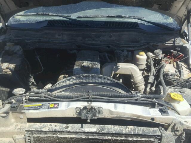 3D7KS28C15G862049 - 2005 DODGE RAM 2500 S GRAY photo 7