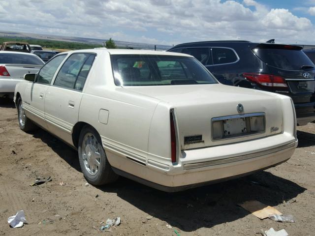 1G6KF5491XU700208 - 1999 CADILLAC DEVILLE CO CREAM photo 3