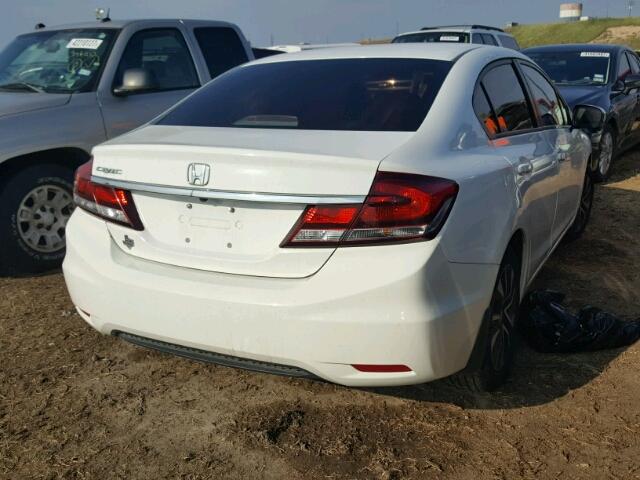 19XFB2F88FE004925 - 2015 HONDA CIVIC WHITE photo 4