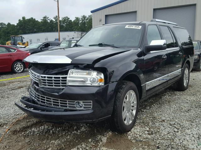 5LMJJ3J51DEL03268 - 2013 LINCOLN NAVIGATOR BLACK photo 2