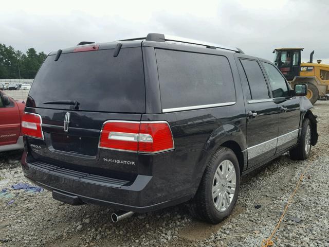 5LMJJ3J51DEL03268 - 2013 LINCOLN NAVIGATOR BLACK photo 4