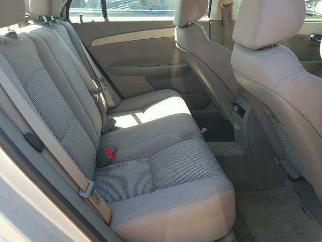 1G1ZB5EB1AF213216 - 2010 CHEVROLET MALIBU LS Gümüş foto 6