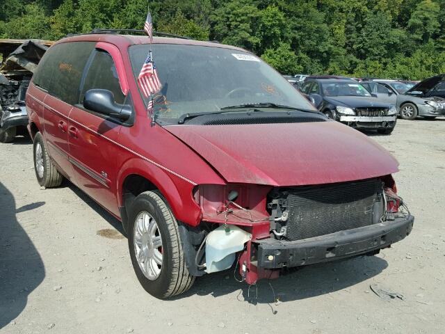 2A4GP54L66R647460 - 2006 CHRYSLER TOWN & COU RED photo 1