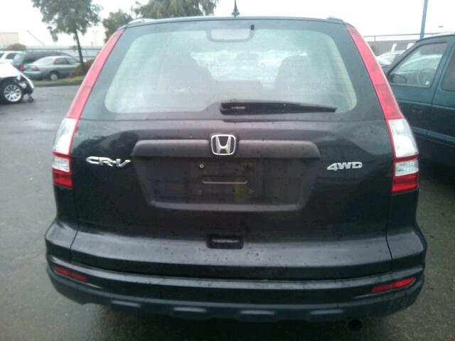 5J6RE4H3XAL091089 - 2010 HONDA CR-V LX BLACK photo 10