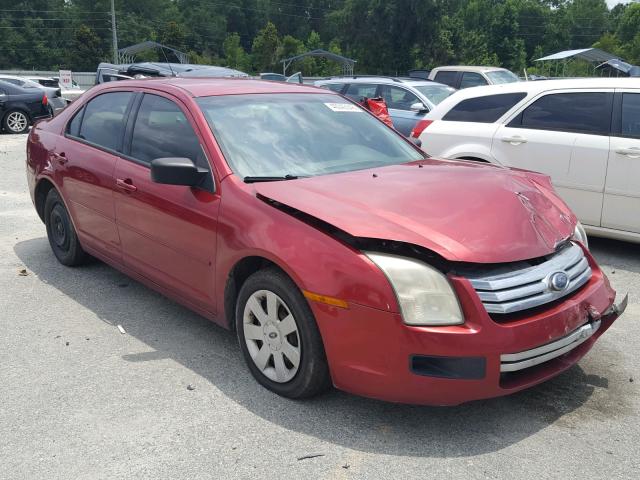 3FAHP06Z57R249012 - 2007 FORD FUSION S RED photo 1