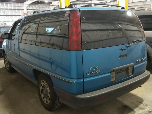 1GNDU06L2ST111374 - 1995 CHEVROLET LUMINA APV TURQUOISE photo 3