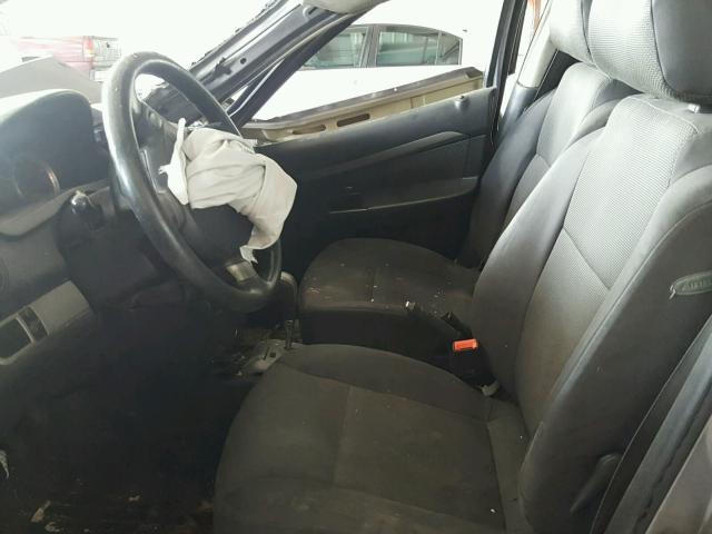 KL1TD56617B111754 - 2007 CHEVROLET AVEO BASE Szary zdjęcie 5