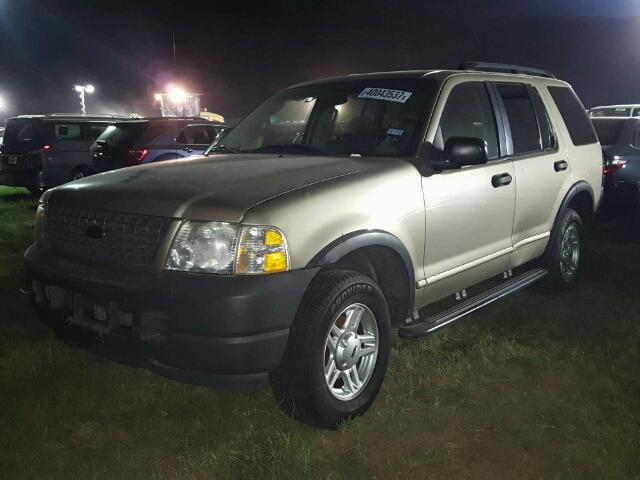 1FMZU62K53UB09656 - 2003 FORD EXPLORER GOLD photo 2