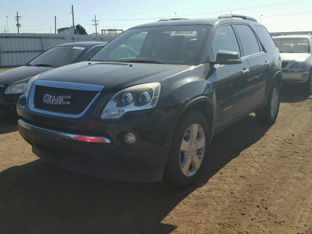 1GKEV23777J148277 - 2007 GMC ACADIA SLT შავი ფოტო 2