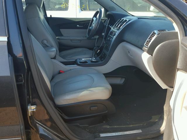 1GKEV23777J148277 - 2007 GMC ACADIA SLT შავი ფოტო 5