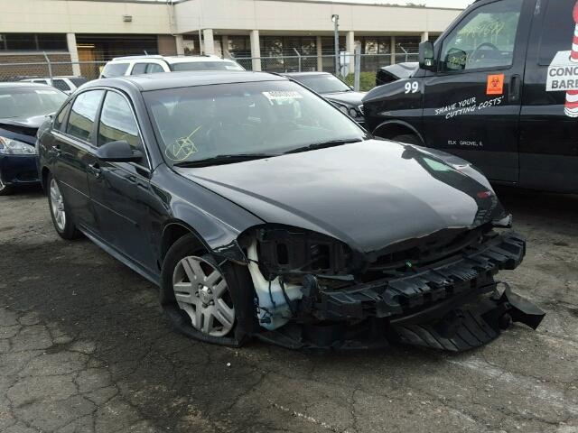 2G1WT57K991323303 - 2009 CHEVROLET IMPALA 1LT BLACK photo 1