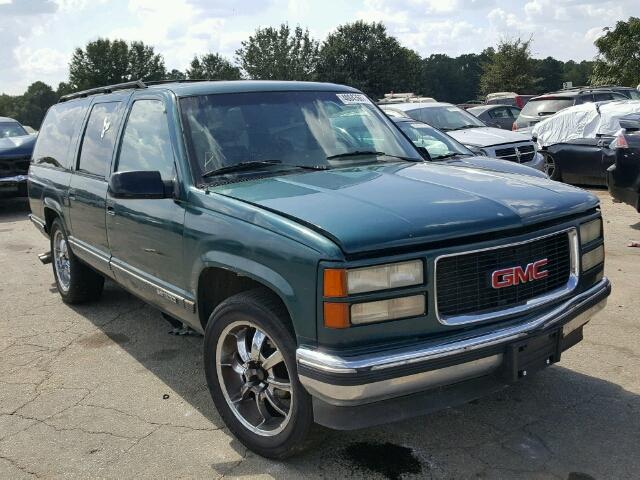 1GKEC16K5SJ715515 - 1995 GMC YUKON GREEN photo 1