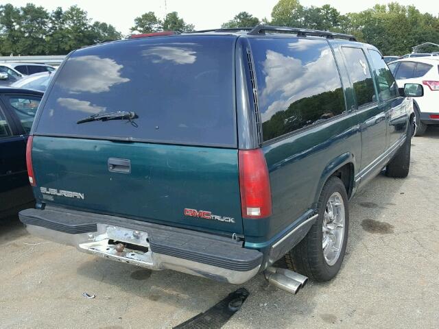 1GKEC16K5SJ715515 - 1995 GMC YUKON GREEN photo 4