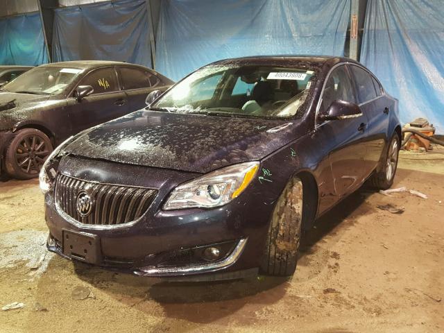 2G4GK5EX8E9188707 - 2014 BUICK REGAL 蓝色 照片 2