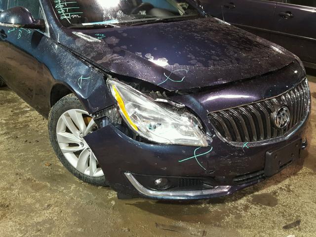 2G4GK5EX8E9188707 - 2014 BUICK REGAL 蓝色 照片 9