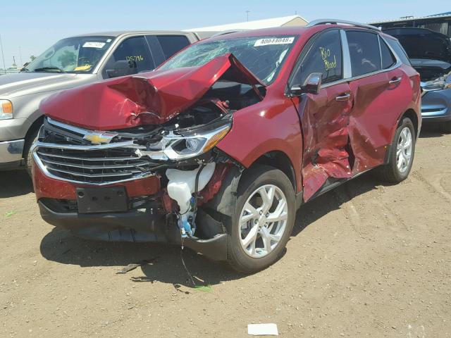 2GNAXVEV9J6104004 - 2018 CHEVROLET EQUINOX PR RED photo 2