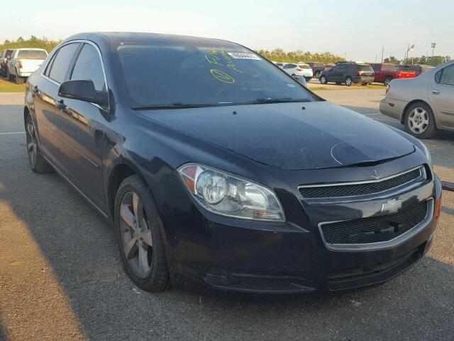 1G1ZC5E19BF209582 - 2011 CHEVROLET MALIBU 1LT BLACK photo 1