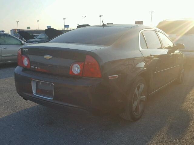 1G1ZC5E19BF209582 - 2011 CHEVROLET MALIBU 1LT BLACK photo 4