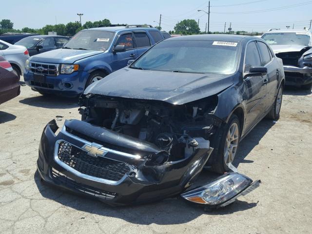 1G11C5SL3EF178773 - 2014 CHEVROLET MALIBU 1LT BLACK photo 2
