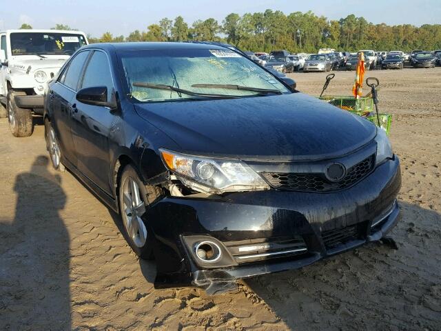 4T1BF1FK8EU787653 - 2014 TOYOTA CAMRY L BLACK photo 1