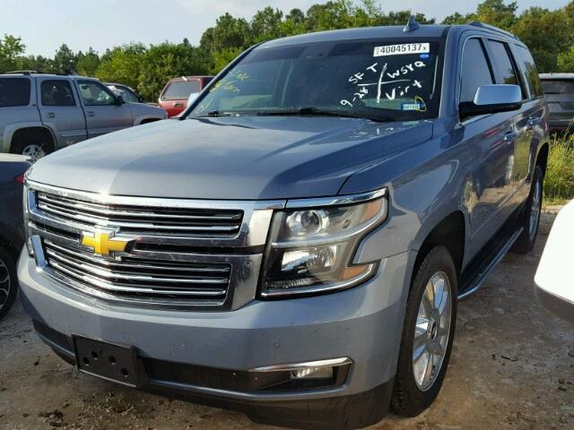 1GNSCCKC6FR651024 - 2015 CHEVROLET TAHOE BLUE photo 2