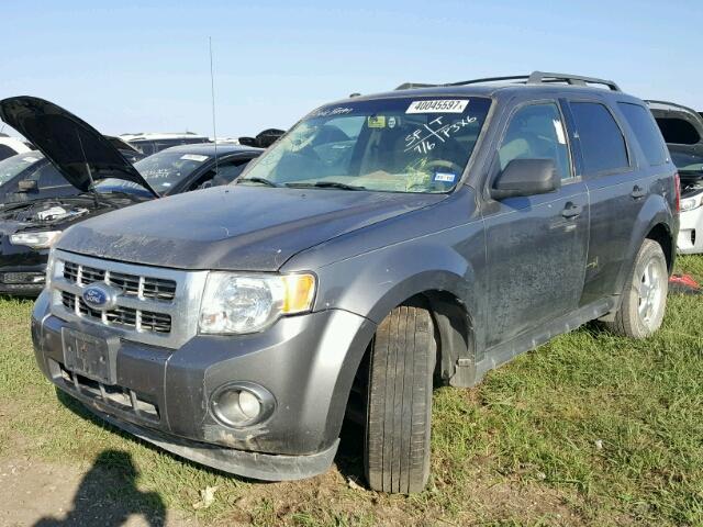 1FMCU0D74CKA38795 - 2012 FORD ESCAPE XLT GRAY photo 2