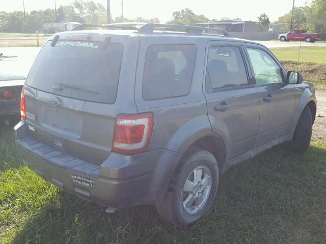 1FMCU0D74CKA38795 - 2012 FORD ESCAPE XLT GRAY photo 4