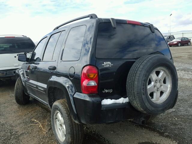 1J4GL58K02W187940 - 2002 JEEP LIBERTY BLACK photo 3