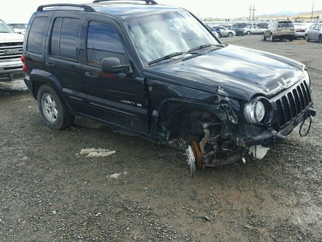 1J4GL58K02W187940 - 2002 JEEP LIBERTY BLACK photo 9