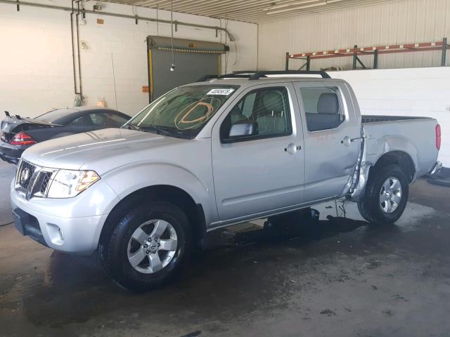 1N6AD0EV3DN752035 - 2013 NISSAN FRONTIER S SILVER photo 2