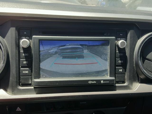 5TFCZ5ANXGX003547 - 2016 TOYOTA TACOMA DOU SILVER photo 9