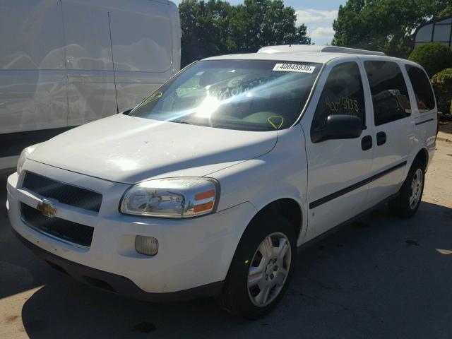 1GNDV13137D175155 - 2007 CHEVROLET UPLANDER WHITE photo 2