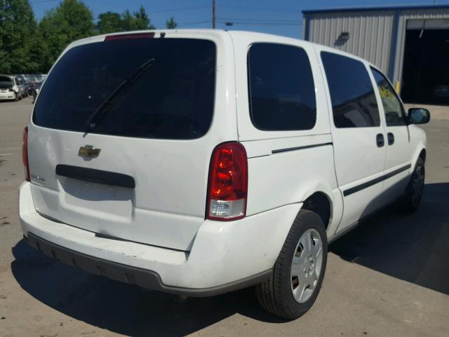 1GNDV13137D175155 - 2007 CHEVROLET UPLANDER WHITE photo 4