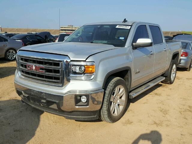 3GTP1UEC7FG493184 - 2015 GMC SIERRA SILVER photo 2