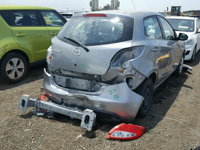 JM1DE1KZ3E0178643 - 2014 MAZDA MAZDA2 SPO 灰色 照片 4