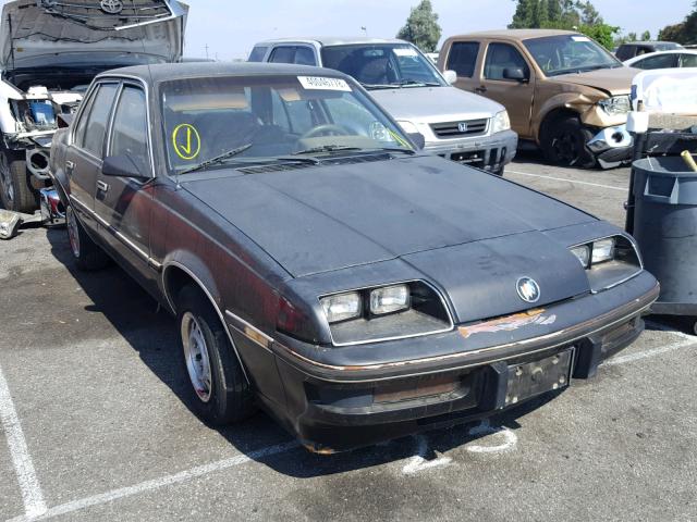 1G4JS51K5JK410449 - 1988 BUICK SKYHAWK BLACK photo 1