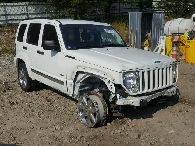 1C4PJMAK2CW203735 - 2012 JEEP LIBERTY WHITE photo 1