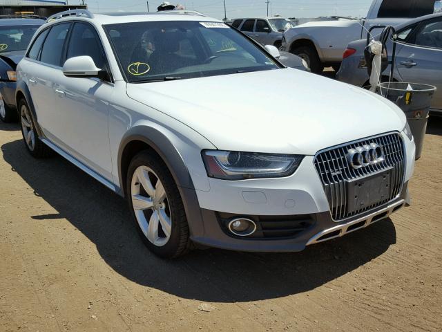 WA1UFAFL9DA231710 - 2013 AUDI A4 ALLROAD WHITE photo 1