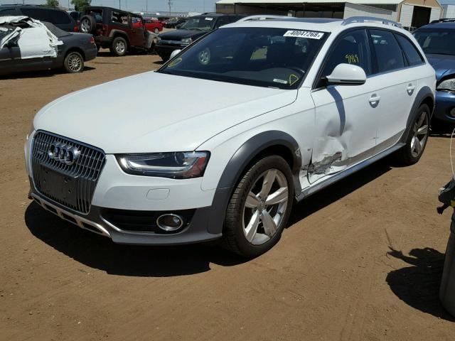 WA1UFAFL9DA231710 - 2013 AUDI A4 ALLROAD WHITE photo 2