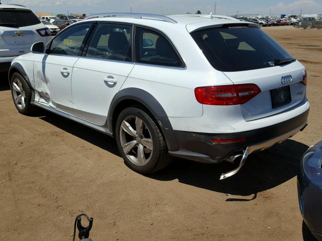 WA1UFAFL9DA231710 - 2013 AUDI A4 ALLROAD WHITE photo 3