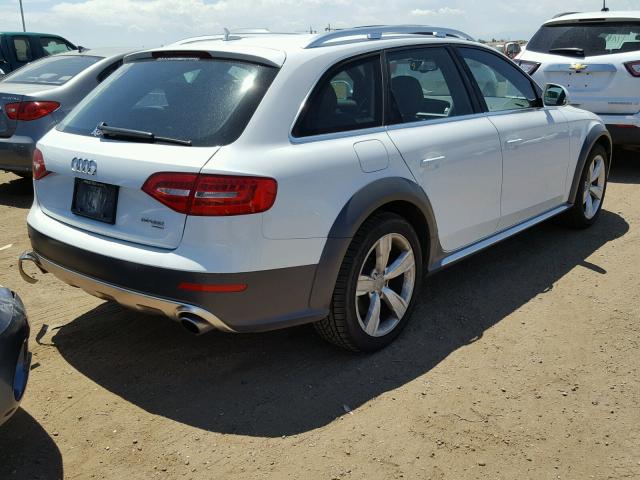 WA1UFAFL9DA231710 - 2013 AUDI A4 ALLROAD WHITE photo 4