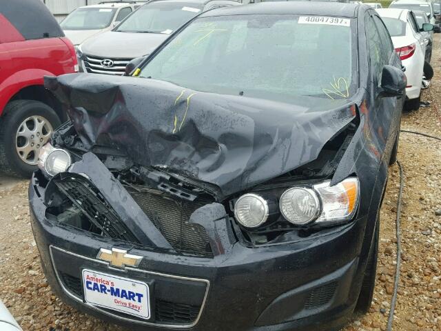 1G1JA5SH7D4124369 - 2013 CHEVROLET SONIC BLACK photo 7