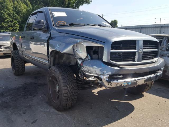 3D7KS28C36G155651 - 2006 DODGE RAM 2500 S GRAY photo 1