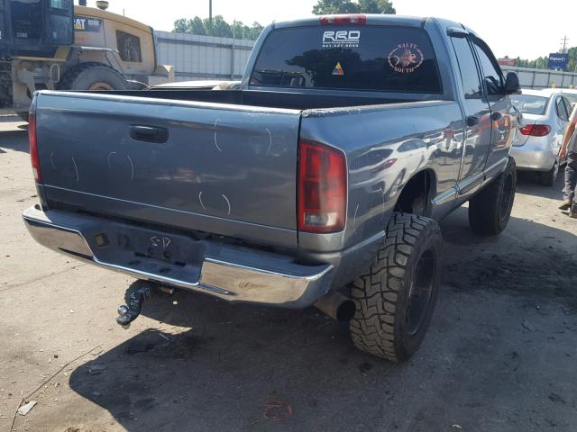 3D7KS28C36G155651 - 2006 DODGE RAM 2500 S GRAY photo 4
