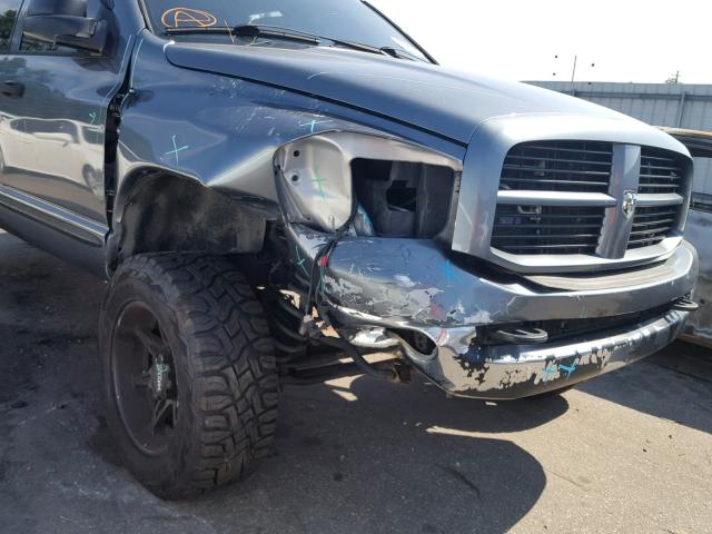 3D7KS28C36G155651 - 2006 DODGE RAM 2500 S GRAY photo 9