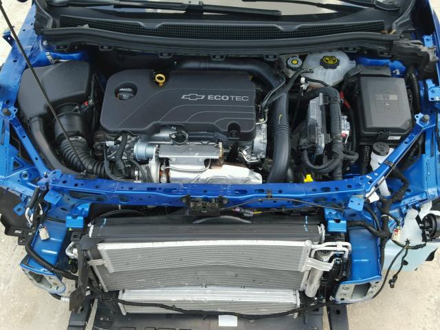 1G1BE5SM5J7129828 - 2018 CHEVROLET CRUZE LT BLUE photo 7